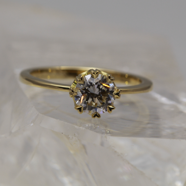 Ethical 18ct Gold Diamond Engagement Ring