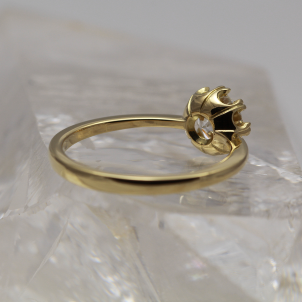 Eco 18ct Gold Diamond Engagement Ring