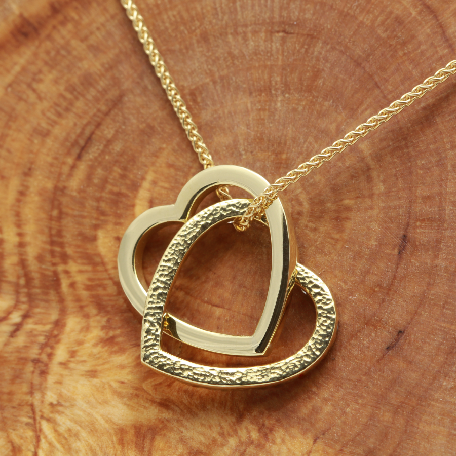 Ethical Gold Necklace | Gold Heart Necklace | J&E