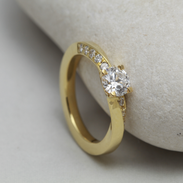 ethical diamond engagement ring