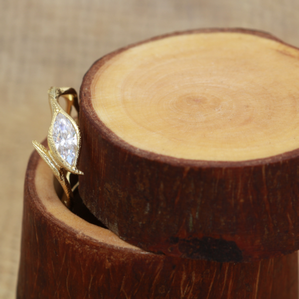 handmade ethical diamond ring