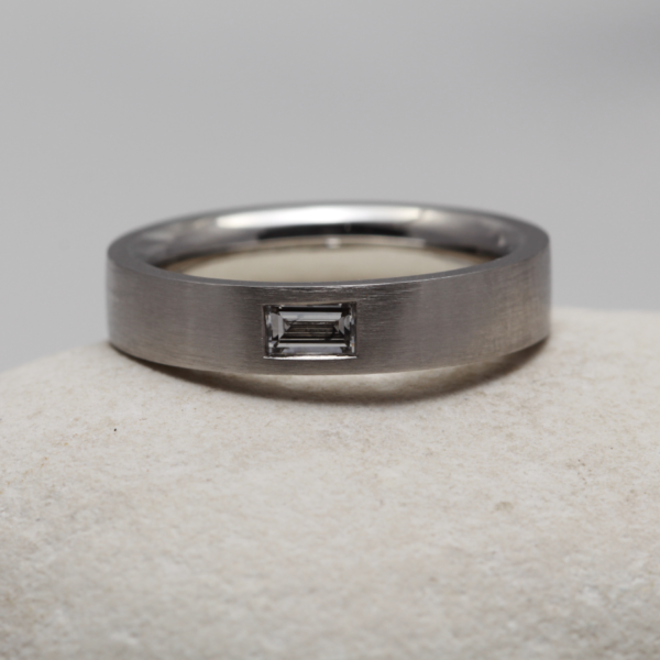 Eco Friendly Platinum Diamond Engagement Ring