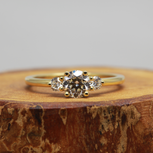 Ethical 18ct Gold Trilogy Ring
