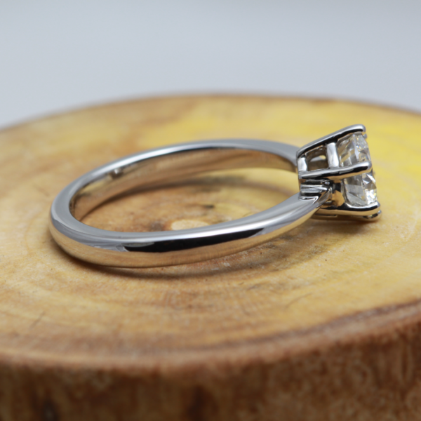 Eco Platinum Engagement Ring