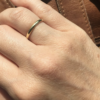 delicate wedding rings