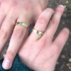 ethical matching gold rings