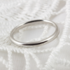 simple platinum ring