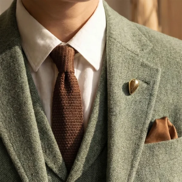 The Snowdonia Lapel Pin: 18ct Yellow Gold