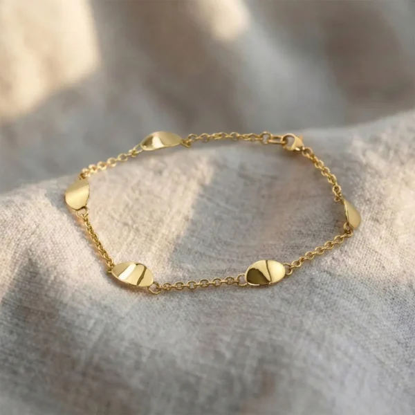 The Snowdonia Chain Bracelet: 18ct Yellow Gold