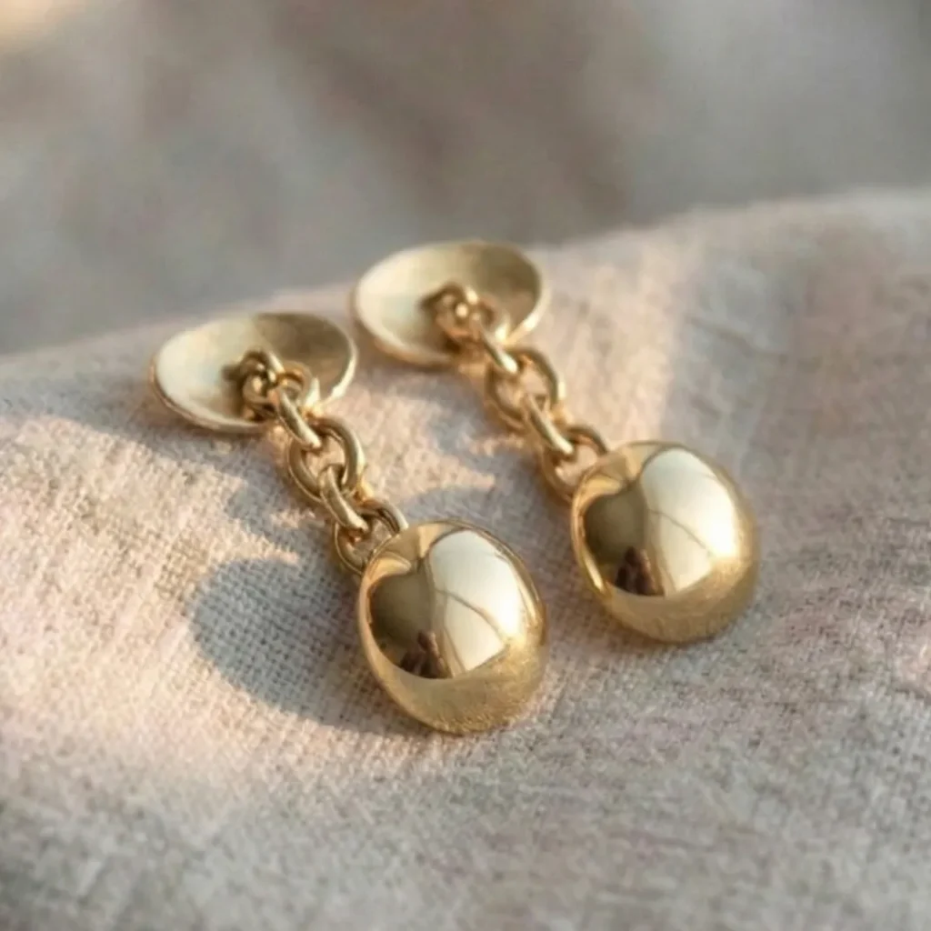 Handmade Platinum Cufflinks | Unique Cufflinks | J&E